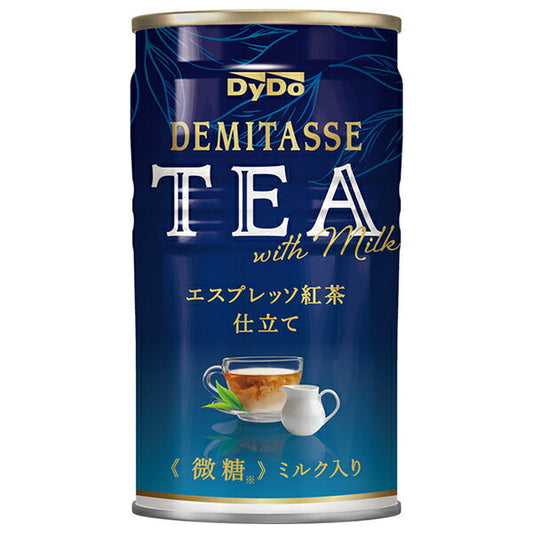 Dydo Demitasse Tea Espresso Black Tea, 150g Can x 30 Cans [Ships from Japan] 
