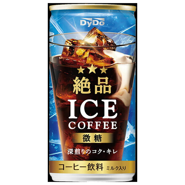 DyDo Exquisite Iced Coffee Fine Sugar 185g can x 30 pieces [Shipped in Japan]