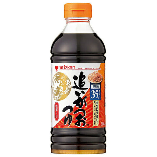 ミツカン 追いがつおつゆ2倍 500mlPET×12本入【日本出荷】