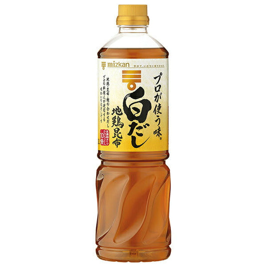 Mizkan Professional Flavor White Dashi 1000ml PET x 12 pieces [Shipped in Japan]
