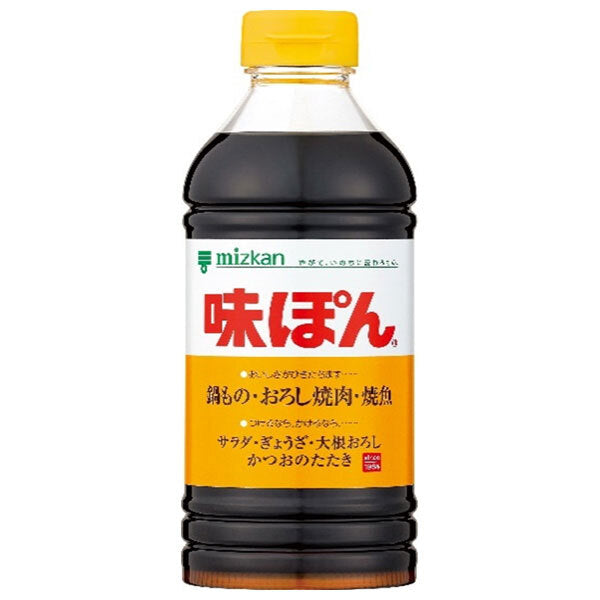 Mitsukan Ajipon 500ml PET Bottle x 12 [Ships from Japan] 