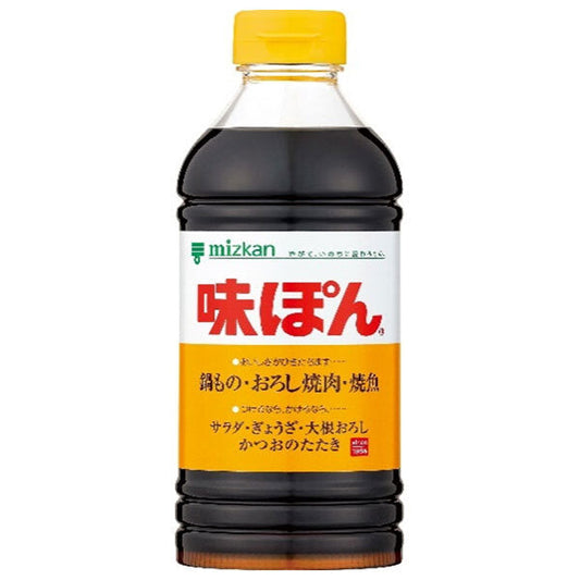 ミツカン 味ぽん 500mlPET×12本入【日本出荷】