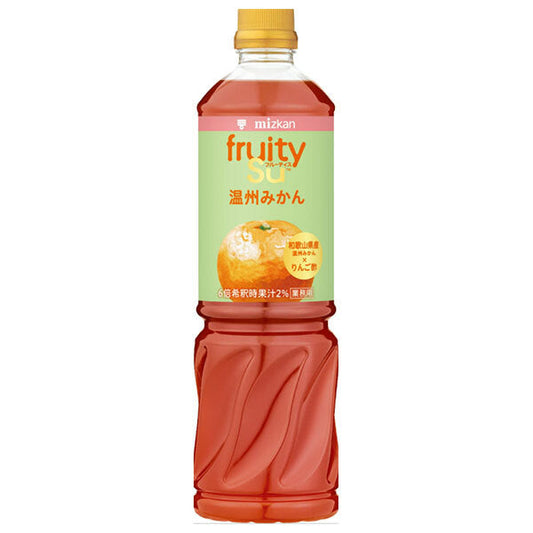 ミツカン 業務用 フルーティス りんご酢温州みかん 1000mlペットボトル×8本入【日本出荷】