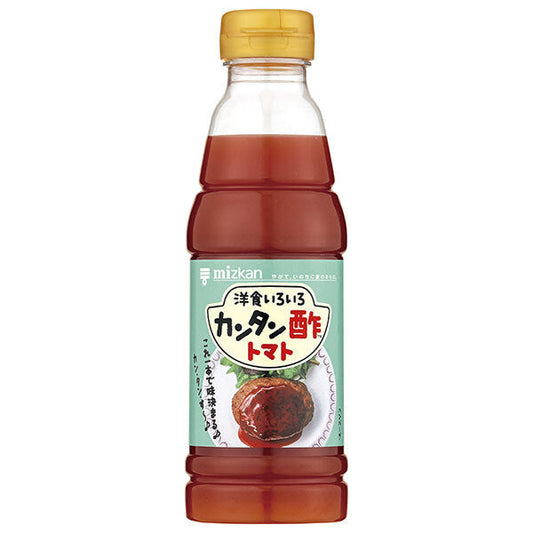 Mizkan Easy Vinegar Tomato 350ml PET x 12 pieces [Shipped in Japan]
