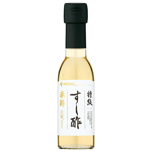 Mizkan Premium Sushi Vinegar, White Chrysanthemum Rice Vinegar, 150ml Bottle x 12 Bottles [Ships from Japan] 