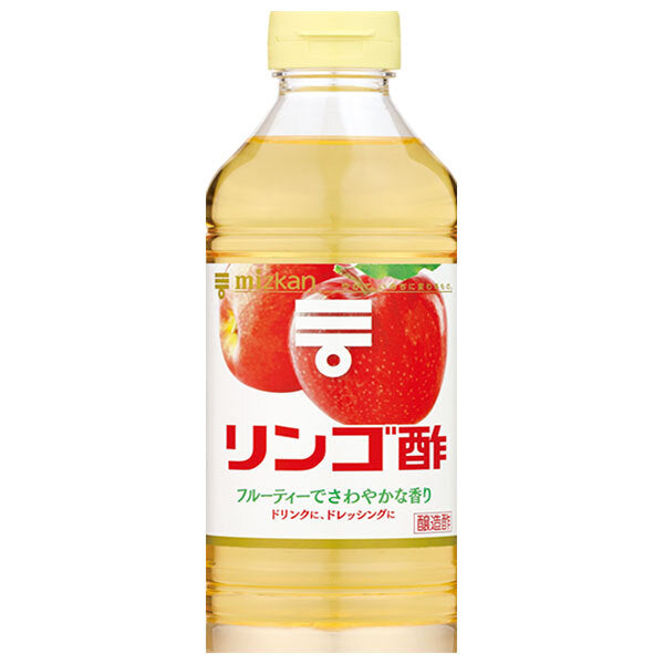 Mizkan Apple Cider Vinegar 500ml PET bottles x 12 bottles [Shipped in Japan]