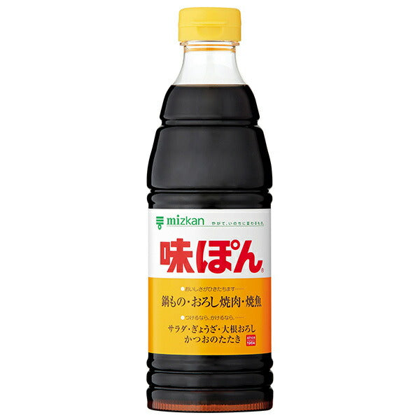 Mitsukan Ajipon 600ml x 12 bottles [Ships from Japan] 
