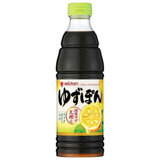 Mitsukan Yuzupon 600ml x 12 bottles [shipped in Japan]