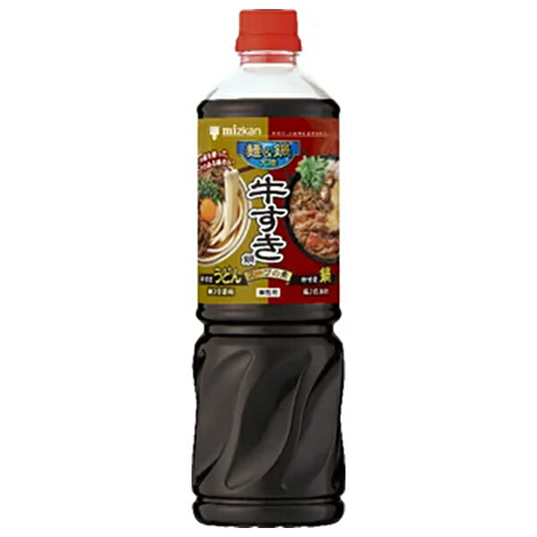 Mitsukan Noodle & Nabe Tairiku Beef Sukiyaki Soup Base, 1190g x 8 bottles [Ships from Japan] 