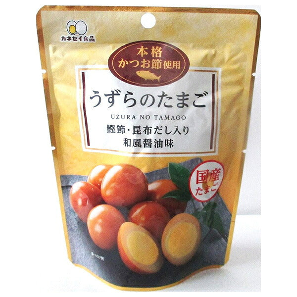 Kanesei Foods Seasoned Quail Eggs 60g x 12 bags [Shipped in Japan]