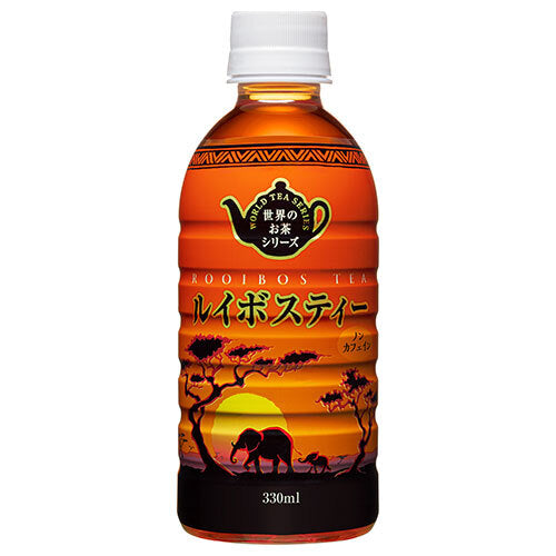 Morita (High Peace) Rooibos Tea Hot & Cold 330ml PET x 24 pieces [Shipped in Japan]