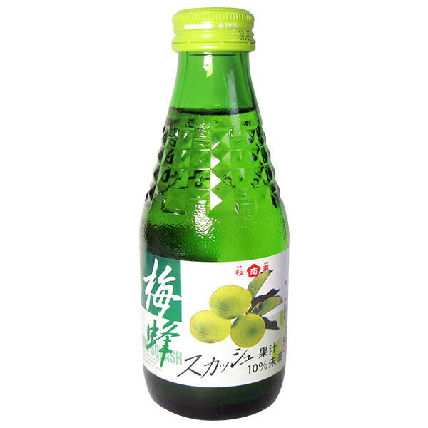 Sakuranan Foods Umebee Squash 180ml bottle x 30 bottles [shipped in Japan]