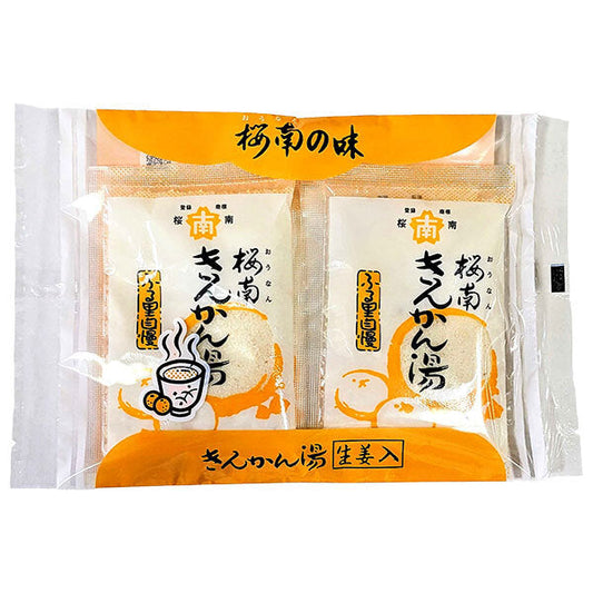 桜南食品 きんかん湯 (20g×4)×15袋入【日本出荷】