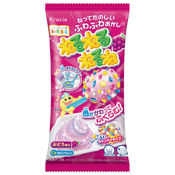 Kracie Neruneru Nerune Grape Flavor 23.5g x 10 pieces [Shipped in Japan]