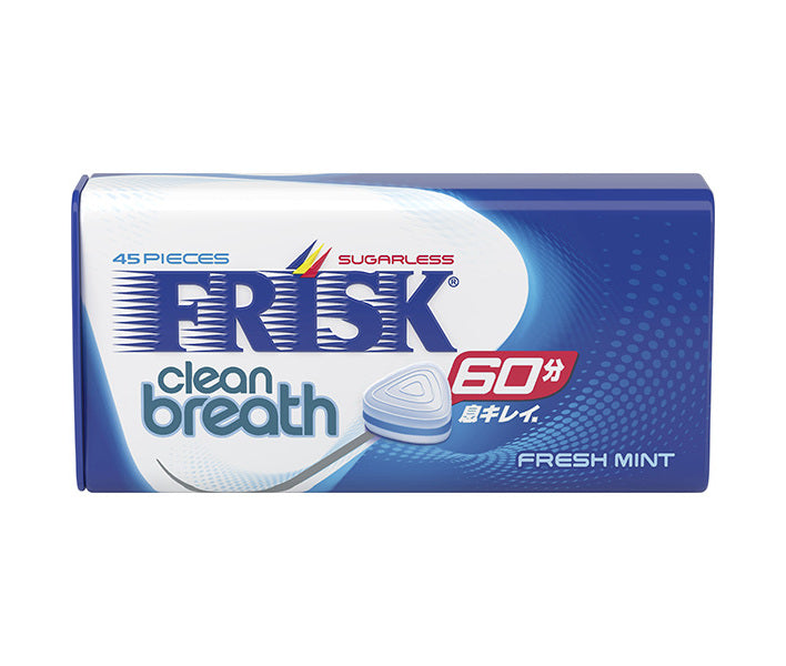 Kracie Foods FRISK Clean Breath Fresh Mint, 31.5g x 9 pieces [Ships from Japan] 