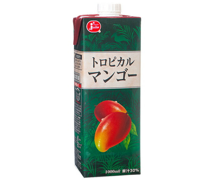 ジューシー トロピカルマンゴー 1L紙パック×6本入【日本出荷】