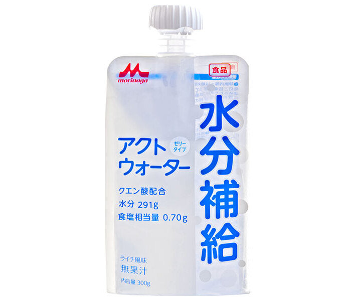 Morinaga Milk Act Water 300g Pouch x 24 Bottles [Ships from Japan] 