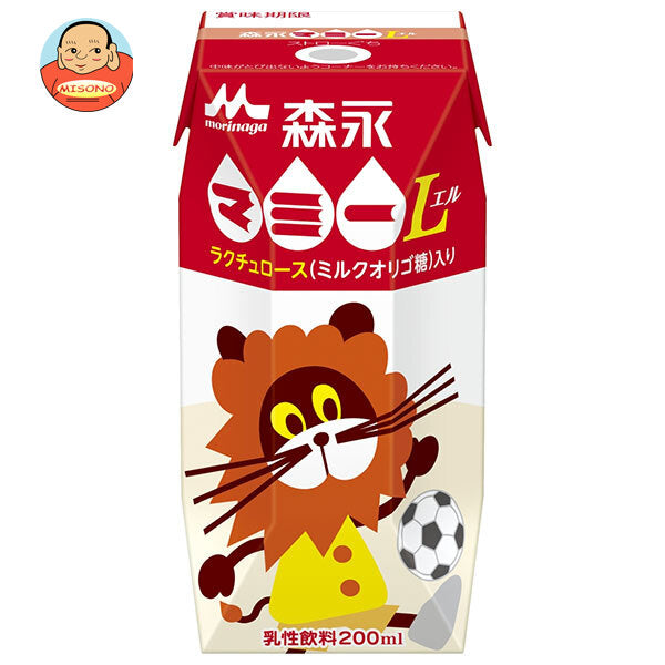 Morinaga Milk Industry Morinaga Mummy L (Prisma Container) 200ml Paper Carton x 24 [Ships from Japan] 