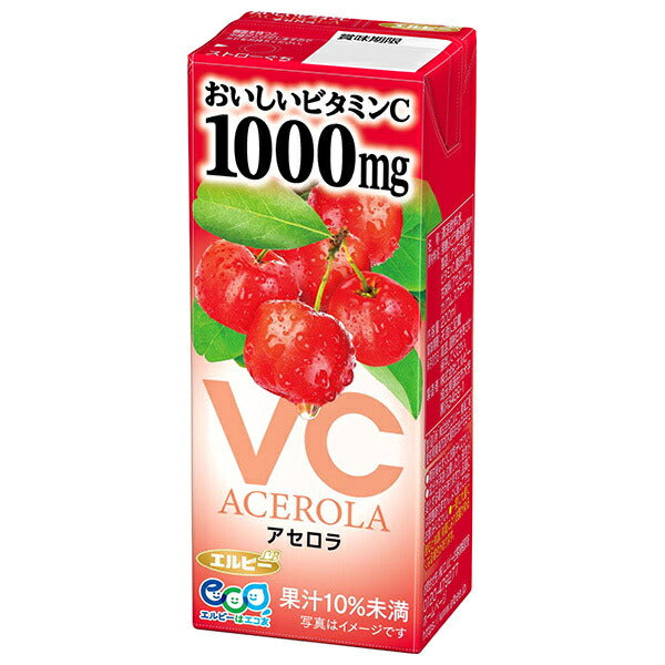 Elvie Delicious Vitamin C Acerola 200ml paper pack x 24 pieces [shipped in Japan]