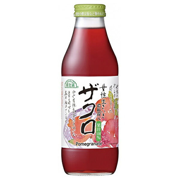 マルカイ 順造選 女性生きいきザクロジュース 500ml瓶×12本入【日本出荷】