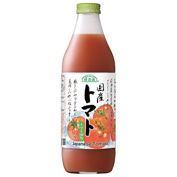 マルカイコーポレーション 順造選 国産トマト 1000ml瓶×12(6×2)本入【日本出荷】