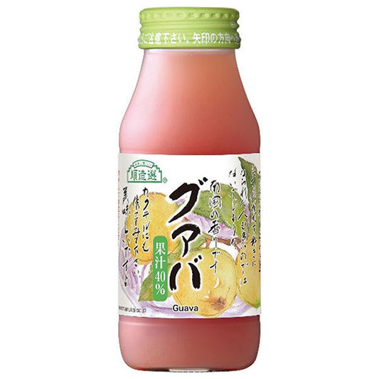 マルカイ 順造選 グァバ 180ml瓶×20本入【日本出荷】