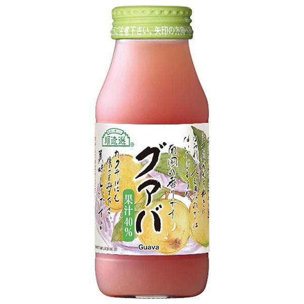 Marukai Junzosen Guava 180ml bottle x 20 bottles [shipped in Japan]