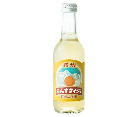 Yumasu Beverage Shinshu Anzu Cider 245ml bottles x 24 bottles [shipped in Japan]