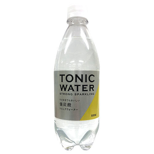 友桝飲料 トニックウォーター 500mlPET×24本入【日本出荷】
