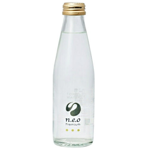 友桝飲料 n.e.o(ネオ) プレミアム トニックウォーター 200ml瓶×24本入【日本出荷】