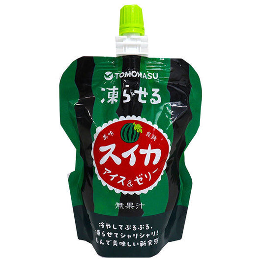 Yumasu Beverage Fruit Ice & Jelly Watermelon 130g x 30 pieces [Shipped in Japan]
