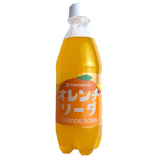 Yumasu Beverage Orange Soda 500ml PET bottles x 24 bottles [Shipped in Japan]
