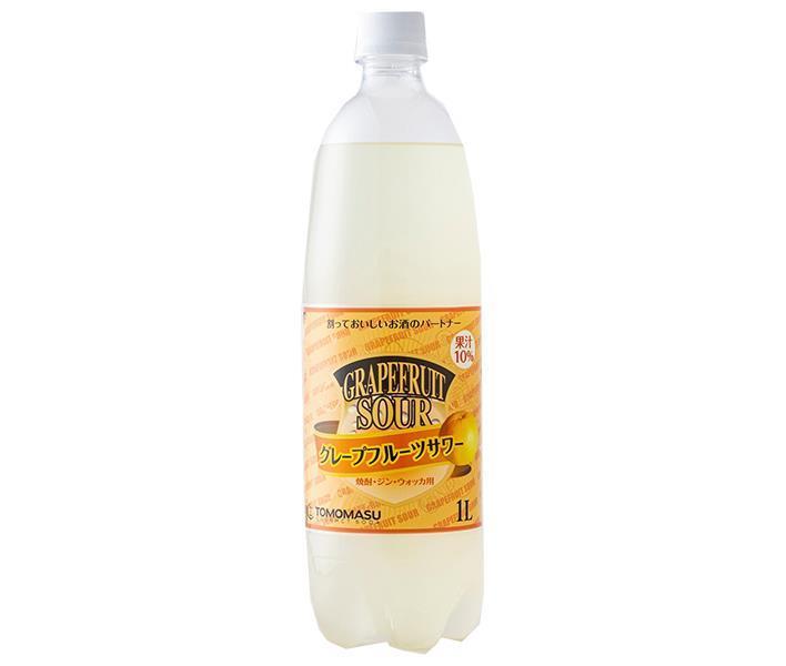 友桝飲料 グレープフルーツサワー 1Lペットボトル×15本入【日本出荷】