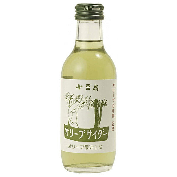 Yumasu Beverage Olive Cider 200ml bottle x 24 bottles [shipped in Japan]