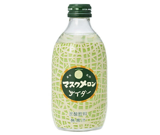 Yumasu Beverage Muskmelon Cider 300ml bottle x 24 bottles [shipped in Japan]