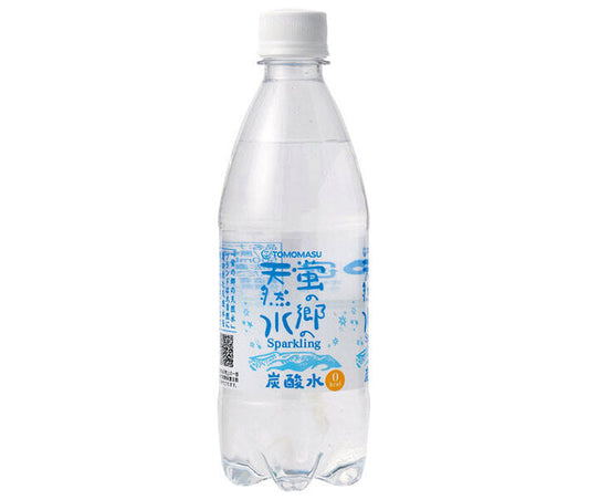 Tomomasu Drinks Hotaru no Sato Natural Sparkling Water, 500ml PET Bottles x 24 [Ships from Japan] 