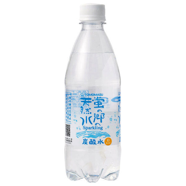 友桝飲料 蛍の郷の天然水スパークリング 500mlペットボトル×24本入【日本出荷】