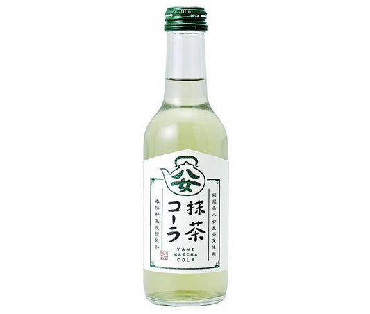 Tomomasu Drinks Yame Matcha Cola 245ml Bottles x 24 [Ships from Japan] 