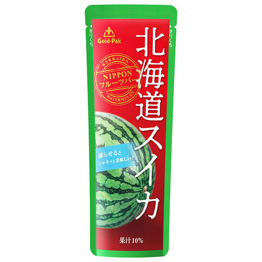 ゴールドパック 北海道スイカ 80gパウチ×20本入【日本出荷】