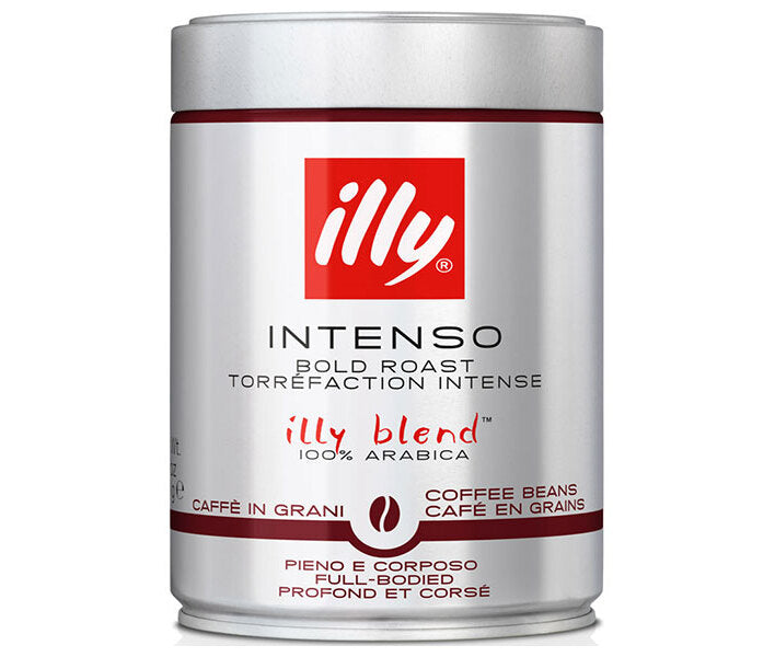 Key Coffee Illy Blend Dark Roast Beans (Intenso), 250g x 12 bags [Ships from Japan] 