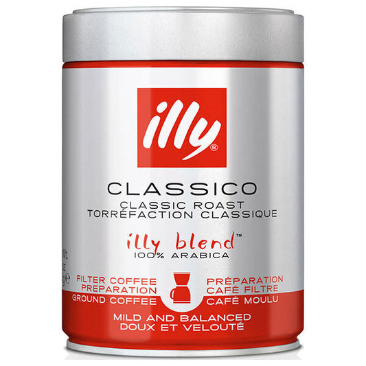 キーコーヒー イリーブレンド ドリップ用粉 ミディアムロースト(クラシコ) 250g×12個入【日本出荷】