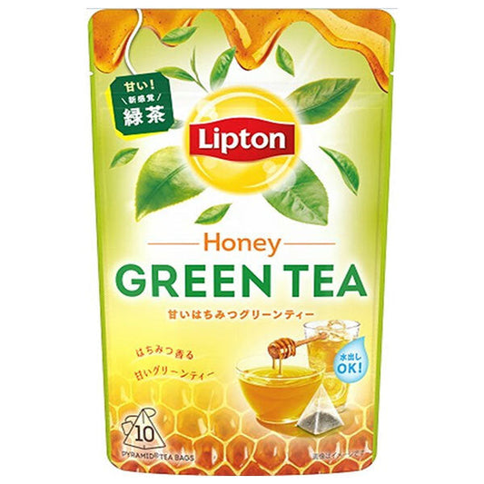 キーコーヒー リプトン グリーンティー ハニー 10p×6袋入【日本出荷】
