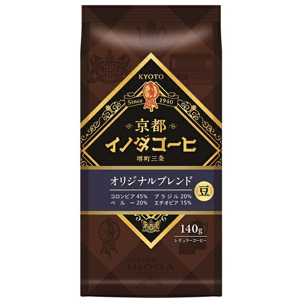Key Coffee Kyoto Inoda Coffee Original Blend (Beans) 140g x 6 bags [Shipped in Japan]