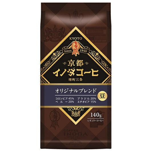 Key Coffee Kyoto Inoda Coffee Original Blend (Beans) 140g x 6 bags [Shipped in Japan]