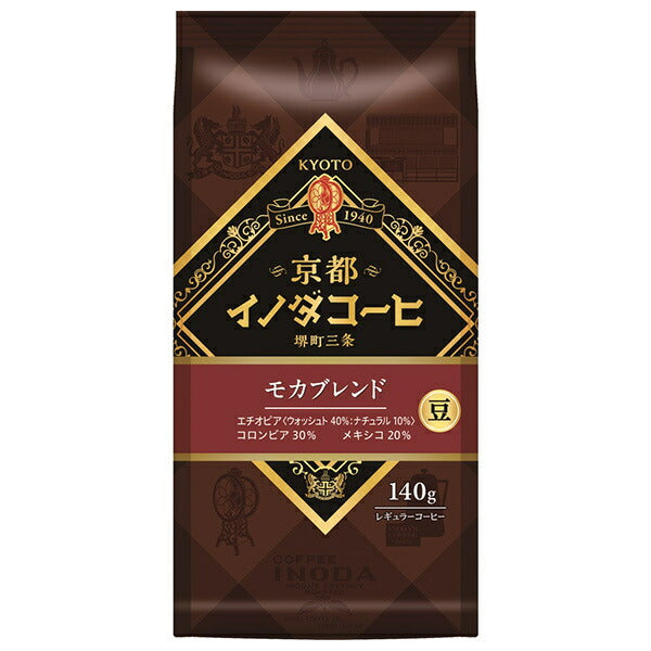 Key Coffee Kyoto Inoda Coffee Mocha Blend Beans 140g x 6 bags [Shipped in Japan]
