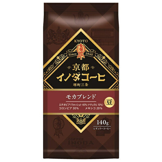 Key Coffee Kyoto Inoda Coffee Mocha Blend Beans 140g x 6 bags [Shipped in Japan]