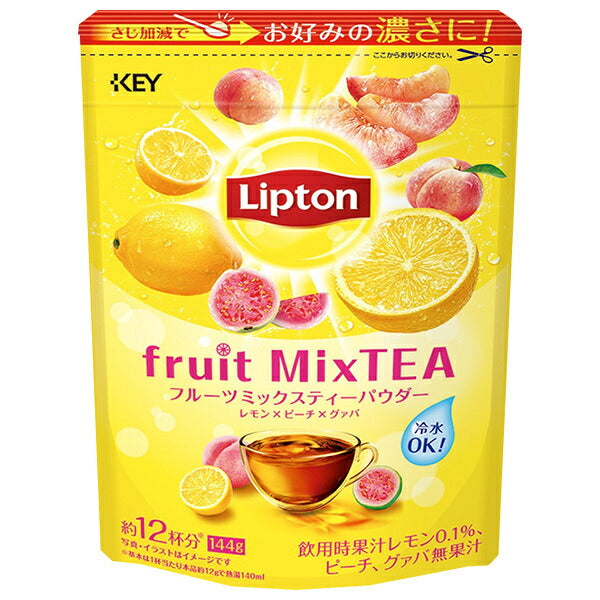 Key Coffee Fruit Mix Tea Powder 144g x 12 Bags [Ships from Japan]