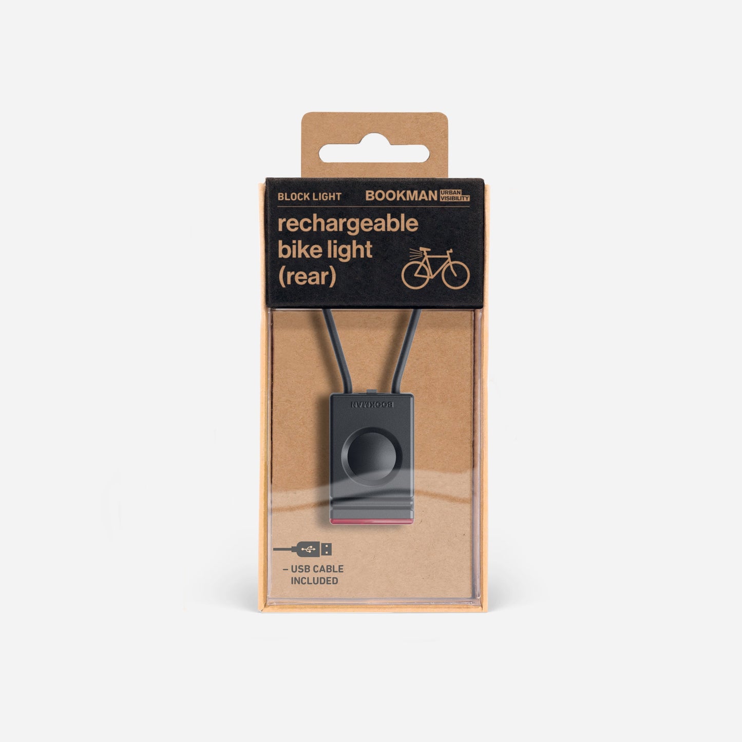 ライト BM-413 Block-light-rear ブロックライト（リア） Block Light Rear - Black