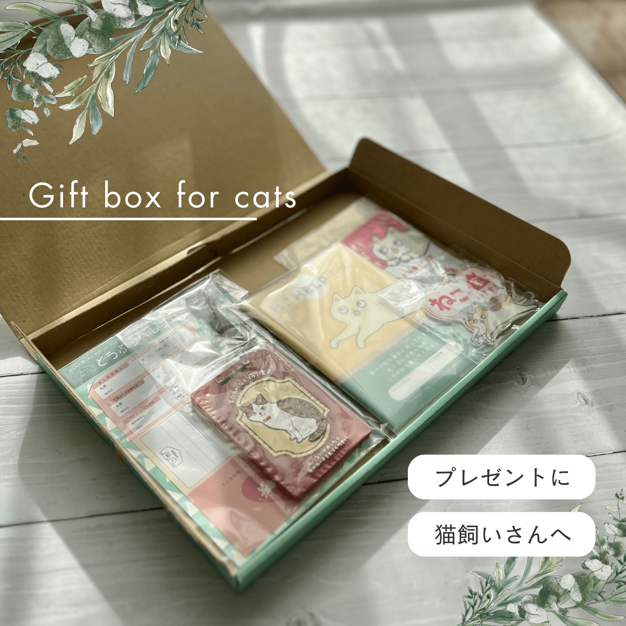 ねことの暮らし安心BOX｜ギフトにもおすすめ！大切な猫のための準備セット