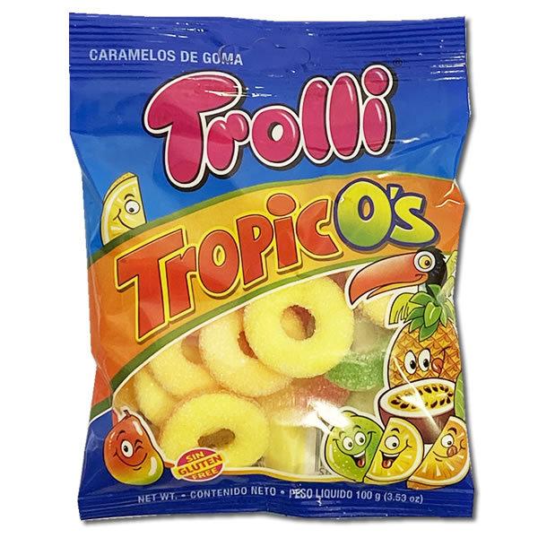 Trolli Tropic O's 100g  - Feel the Tropics through a candy...　トローリー　トロピックオーズ